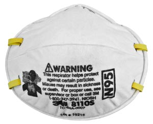 Mask Particulate Respirator Mask 3M™ Industrial  .. .  .  